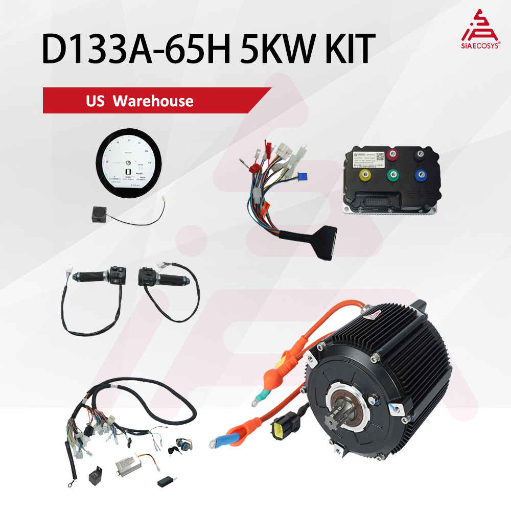 Mid Drive Motor Kit 72V 5000W - Комплект электродвигателя SIAECOSYS 5000W для мотоцикла