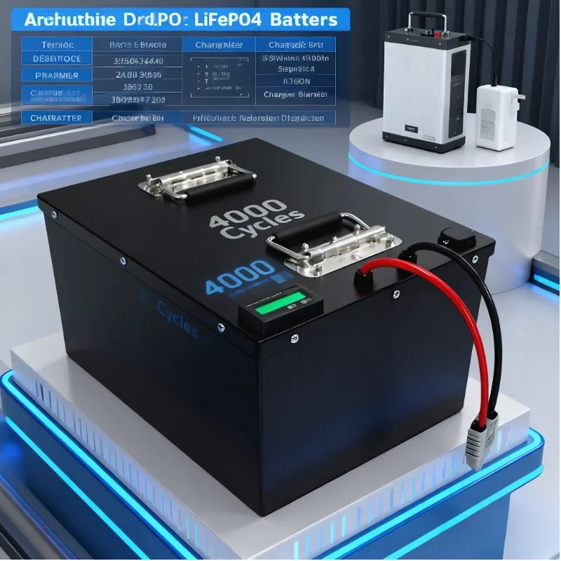 LIFEPO4 Аккумулятор с BMS 72 В – обзор и цена Lifepo4 72V 100Ah Battery Pack Ev